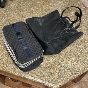 Make up bag and tote